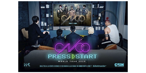 Lee más sobre el artículo CNCO anuncia su gira “PRESS START TOUR”