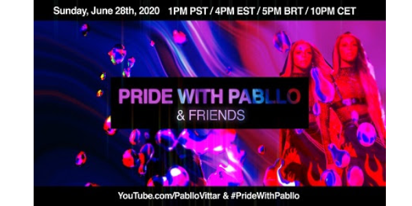 Lee más sobre el artículo PABLLO VITTAR anuncia “PRIDE WITH PABLLO & FRIENDS”