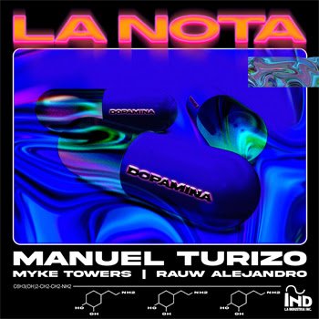 MANUEL TURIZO estrena su nuevo sencillo y video “LA NOTA” junto a RAUW ALEJANDRO y MYKE TOWERS