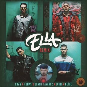 BOZA lanza su nuevo sencillo “ELLA REMIX” junto a destacados artistas de la nueva generación