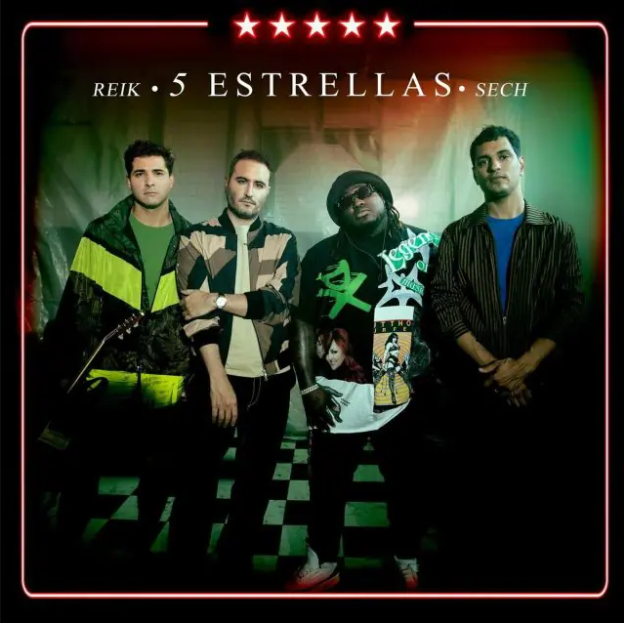 El reconocido trío mexicano REIK lanza “5 ESTRELLAS” junto al popular cantautor panameño SECH
